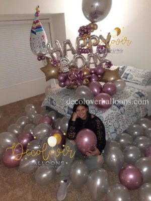 Happy Birthday Dream Balloon Bouquet decoloverballoons.com Tampa, FL for her balloon bouquets happy birthday bouquets mothers day parties