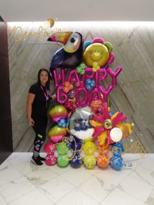 Birthday For a Queen Balloon Bouquet — Inflated Expressions, LLC