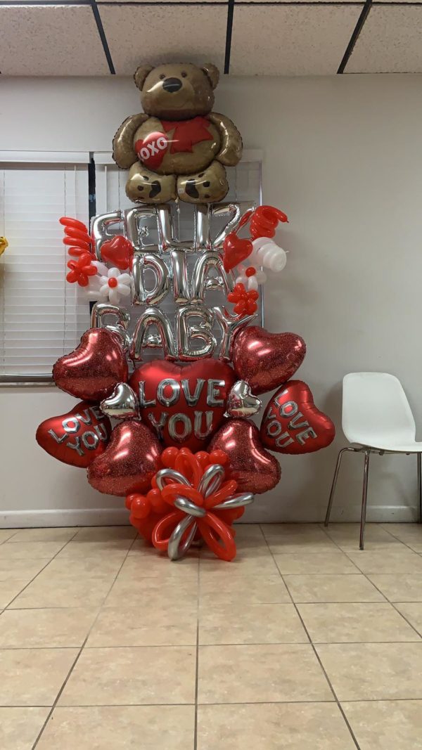 decoloverballoons.com Balloons Bouquet Sweet Bear tampa florida