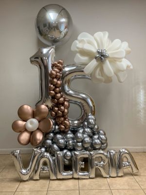 decoloverballoons.com Balloons Bouquet silver birthday 3 tampa florida